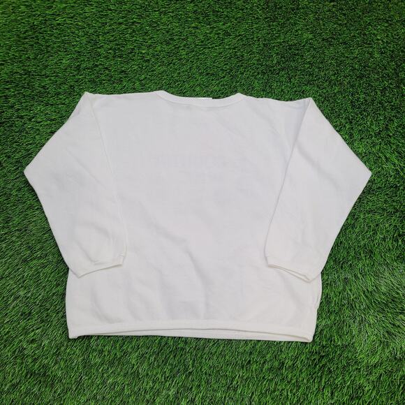 Vintage Country Music Sweatshirt Womens Large 21x22 Boxy - Picture 2 of 11